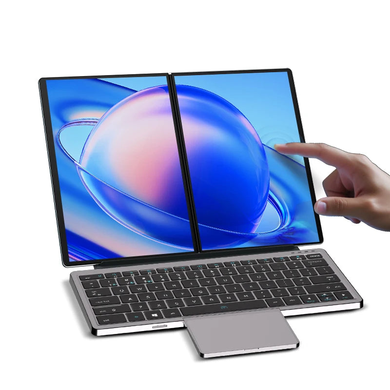 OEM New 11-Inch Dual Touchscreen Laptop Intel I3-1215U 6-Core CPU 8GB+SSD Storage Metal Body Wi-Fi 6-Business Use IPS Panel