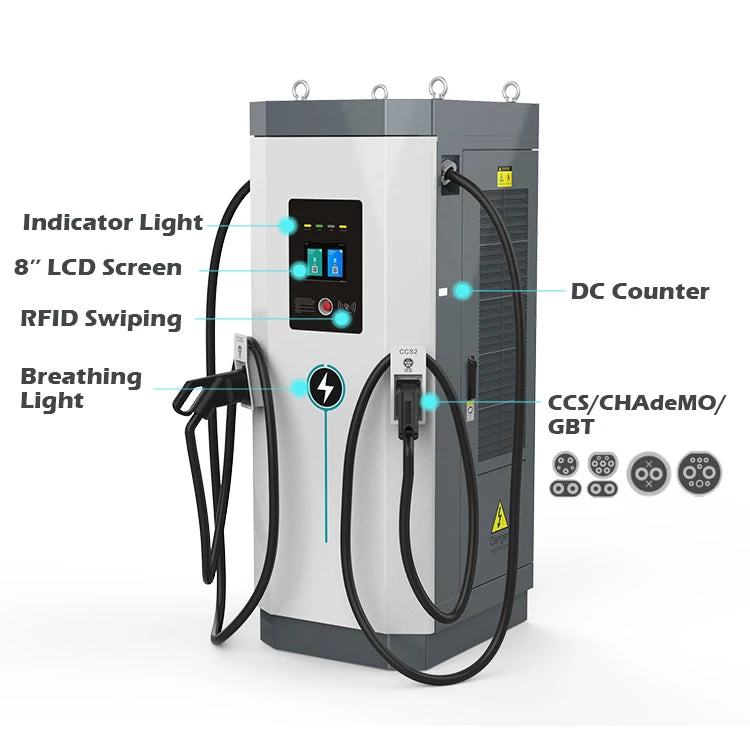 Grasen Level 3 HPC Ultra-fast Electric Car TUV Ev Dc Fast Charging Station 420kW EV Charger DC