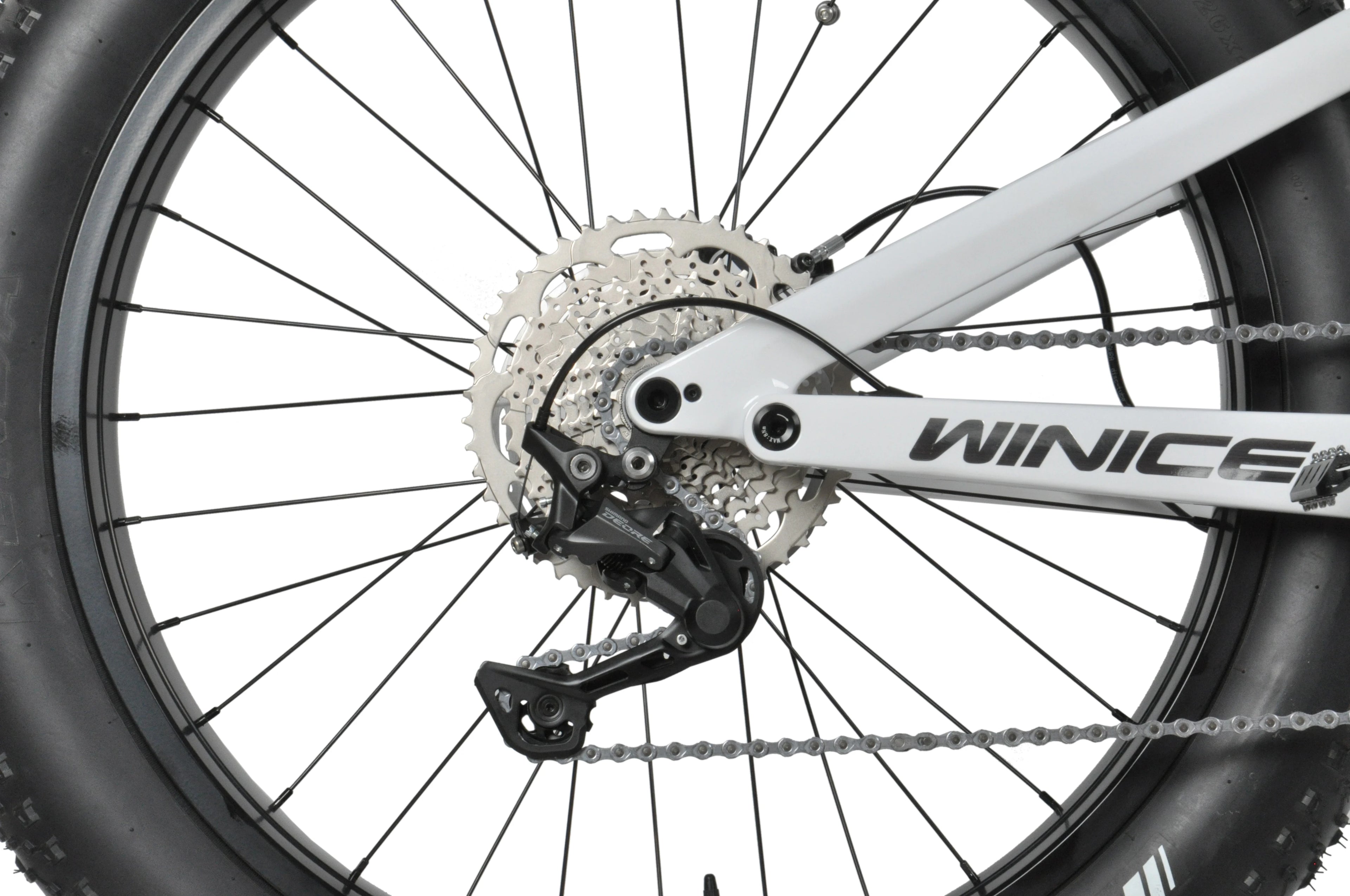 DENGFU  E-BIKE SNOW BIKE E56  Bafang Motor M620 Full Suspension Carbon Frame Bike
