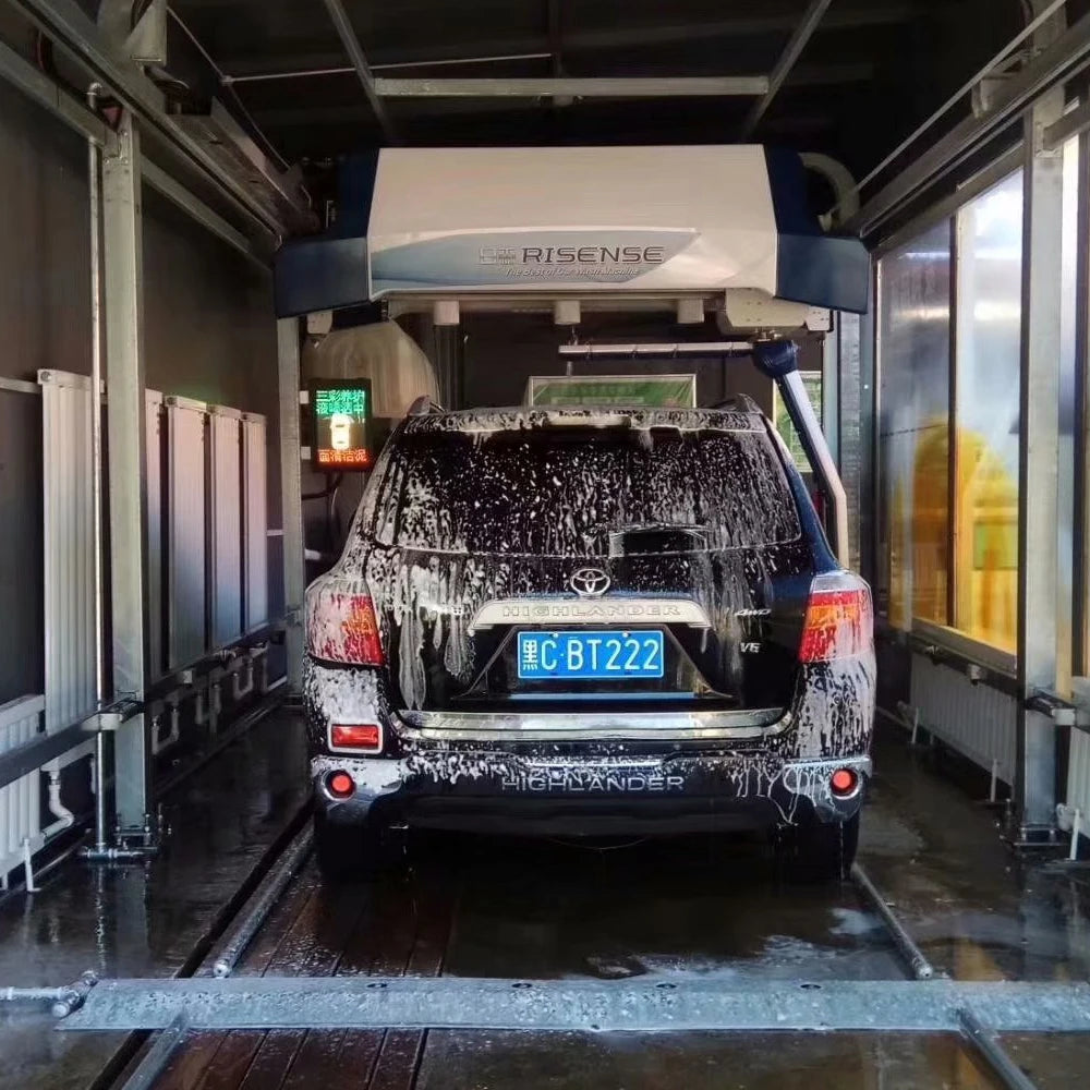 Risense HP-360 360 Electric Vehicle Car Wash Machine with >8MPa Pressure 5-Minute Full Service Automatic Lavage Care System