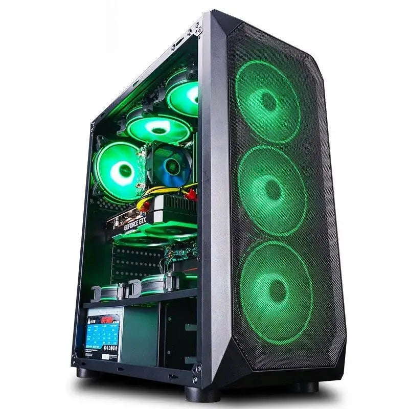 PENPOS Cheap Desktop Computer  Quad Core  Gtx1050 2Gb Graphics Card Gaming Laptops Computer Desktop Computer