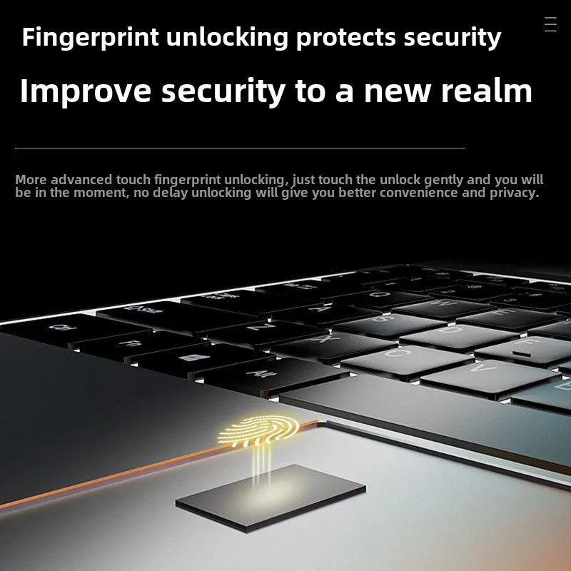 2025 Brand New 2.5K HD 15.6inch N95 Ultra-Thin Laptop Dual Intel High Performance Win 11 OS 1TB for Business Office & Gaming