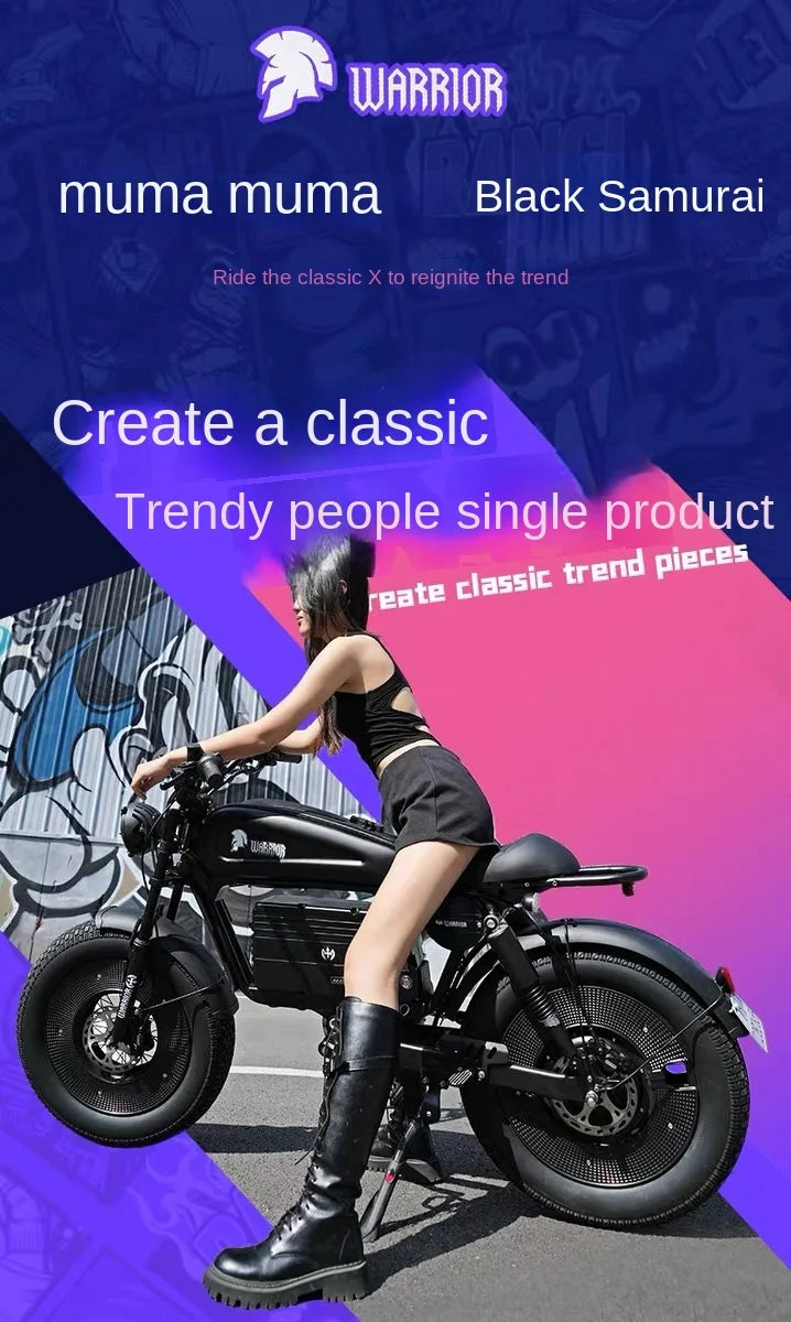 2025 Fatebike Ebike Reservation Remote Power off City Electric Bicycle Wide Fat Tire Electric Bike Outdoor Commuting E Bike