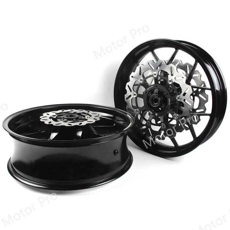 For Honda CBR600RR 2007 - 2017 Front Rear Wheel Rim Set Brake Disc Rotor CBR 600 RR 2008 2009 2010 2011 2012 2013 2014 2015 2016