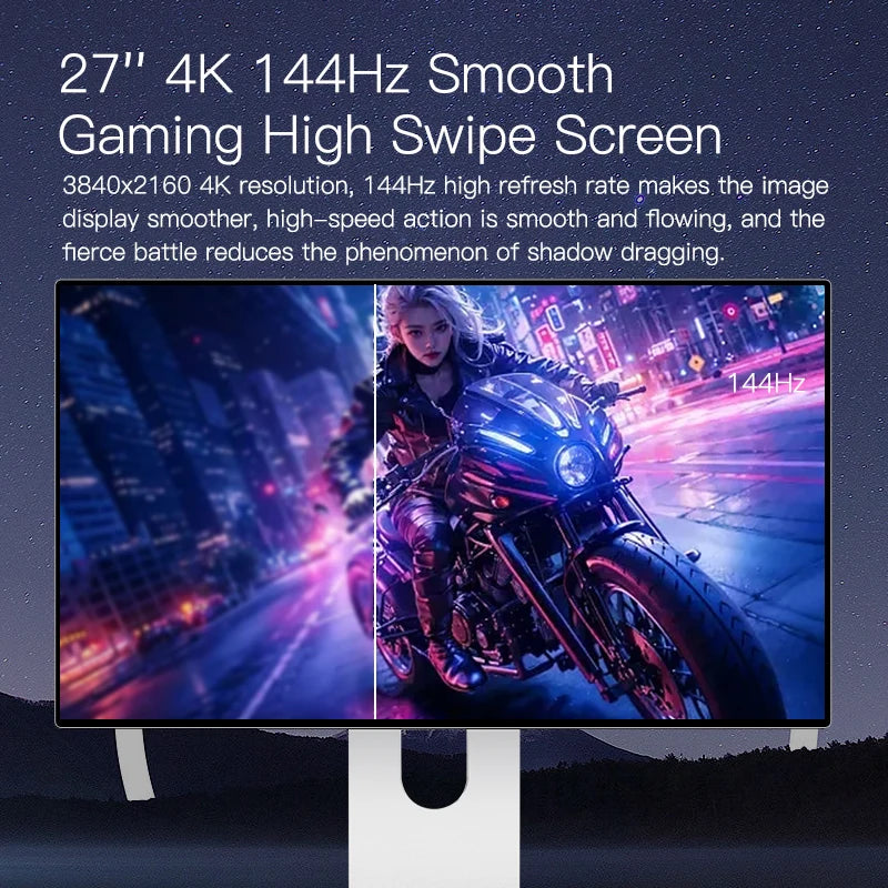 Kuycon P27K 27 28 32 34 49 INCH Display 2K 4K 5K Resolution 144HZ 165HZ Refresh LCD Monitors Gaming PC Desktop Monitor