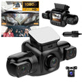 4 Channels 4*1080P Car Black Box 170 Car DVR GPS WiFi Dash Cam Taxi Driving Recorder IR Night Vision 4 Cameras DASHCAM