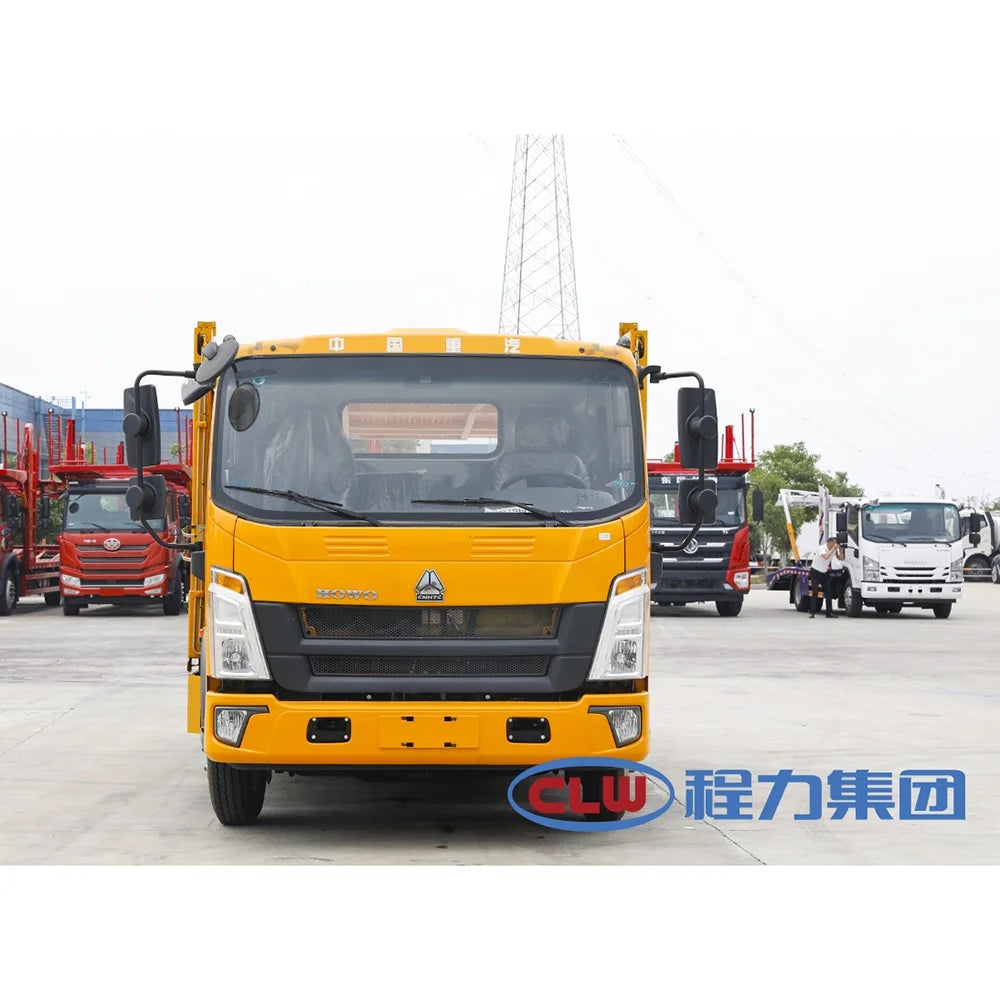 China Quality 2 Cars Transport Truck 4X2  Car Carrier Truck for Sale