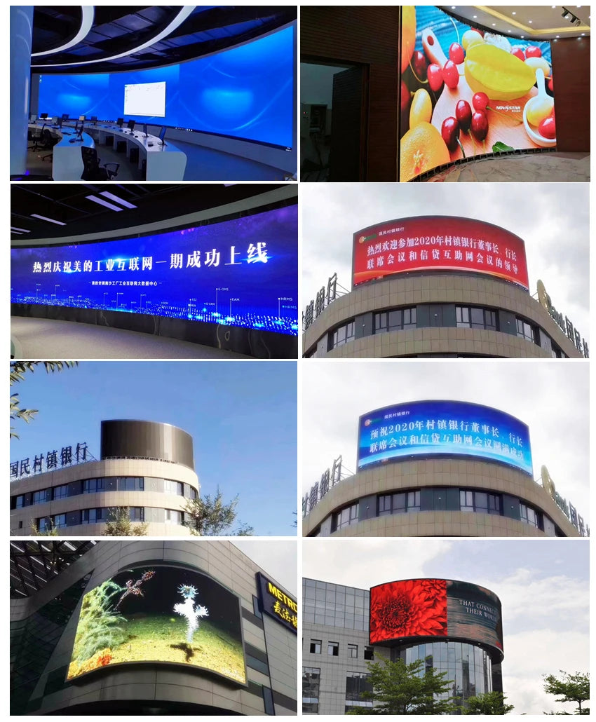 Outdoor LED Screen P10 Full Color 640*640mm Waterproof IP65 64*64 Pixels SMD RGB LED Display Panel Big Billboard