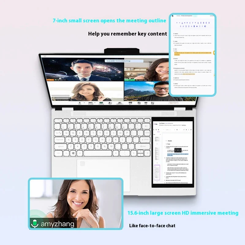 Twinscase Laptop Appl Notebook Student Mini Offer Business Laptop Brand New Desktop Computer Accessories Laptop Screen Extender