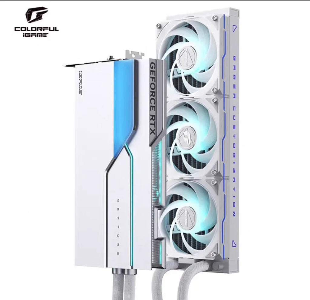 IGame RTX5090D 32G High-End Desktop Rainbow Intelligent Design Quad Core Flagship New E-Sports Graphics LCD Display HDD Business