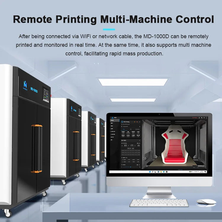 Mingda Big Industrial Impresora 3d Printing Machine 1000mm Large 3d Printer Car Bumper Industrial Stampante 3d