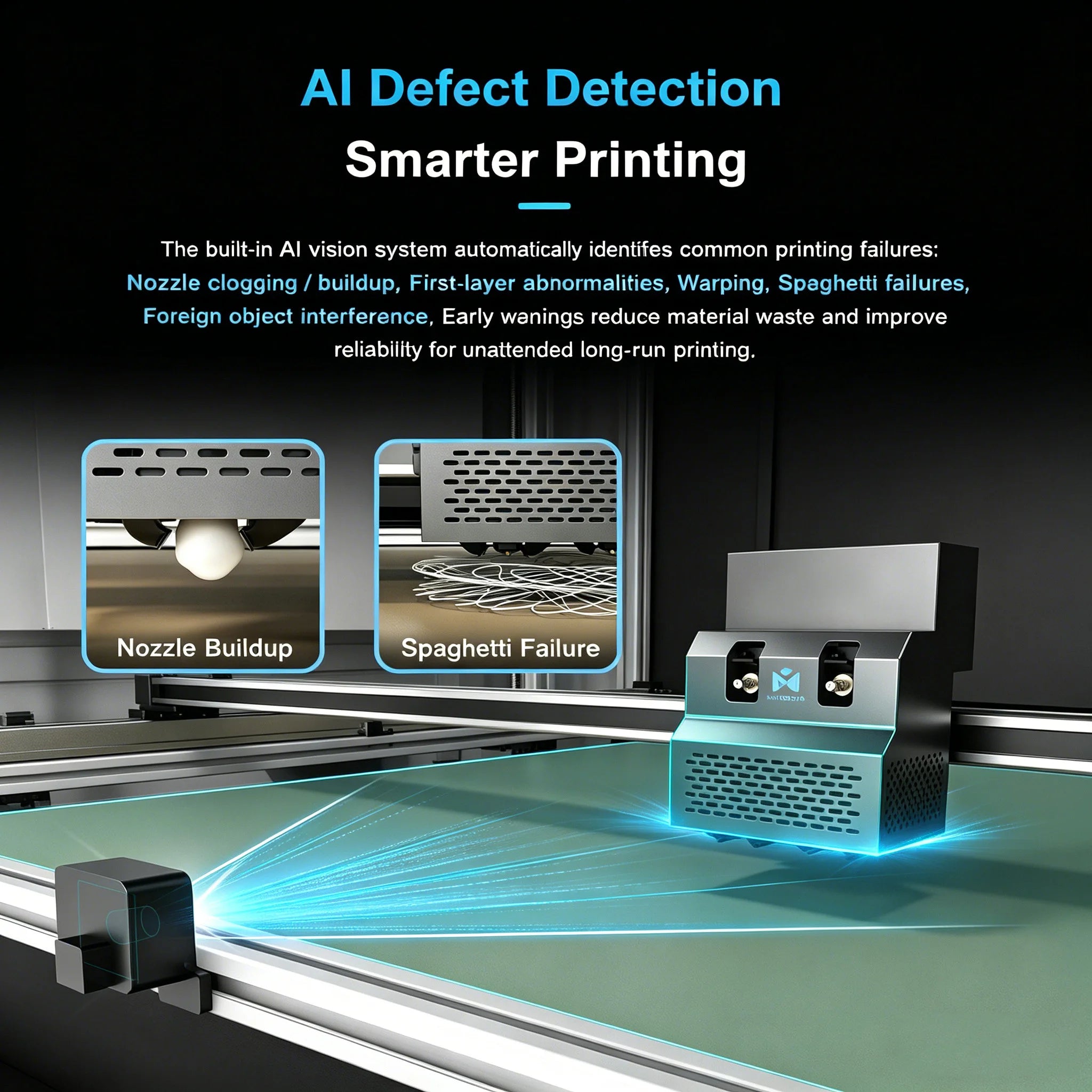 Mingda MD-1000D Ultra Impresin 3d De Parachoques De Automvil Maquina De Fabricar Bumper En 3d Printing for Car Parts