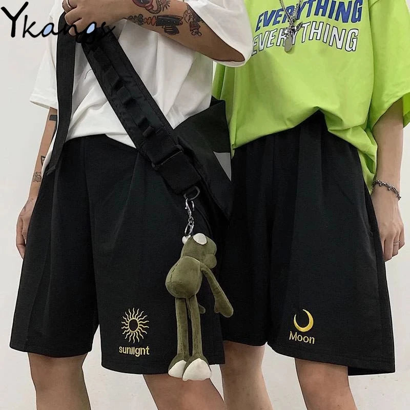 Cute Y2K Striped Pants Women Kawaii Sweet Harajuku Fleece Sports Korean Fashion Sweatpants Girly Basic Cartoon Japanese Trousers