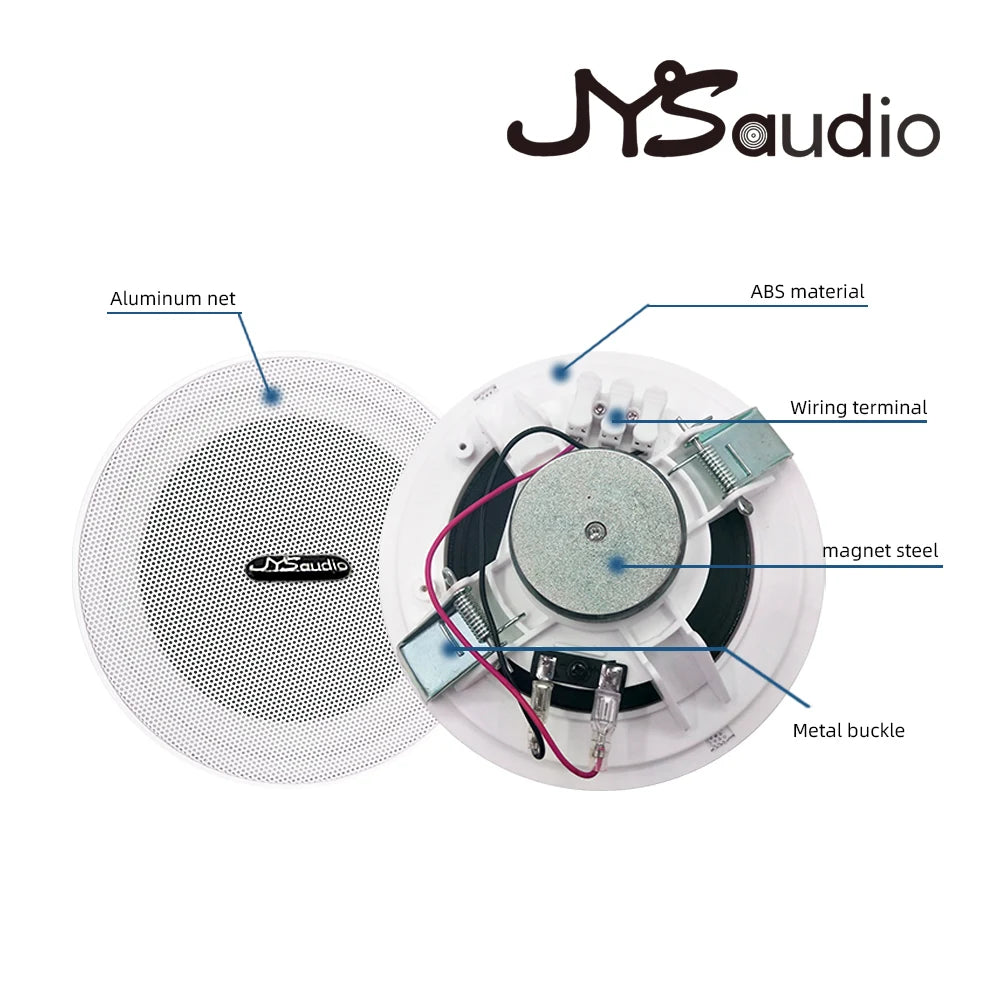 Karaoke WiFi Bluetooth 7 inch Screen Wall Amplifier Android Amp Smart Home Theater Sound System Mini Ceiling Speaker Residential