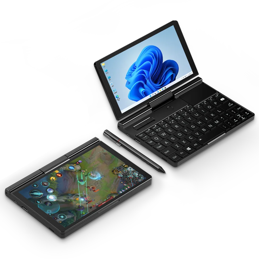 New Cheap GPD Pocket 3 Windows Gaming Laptop Notebook PC Computer Intel i7 1195G7 16GB RAM 1TB SSD KVM RS232 Module