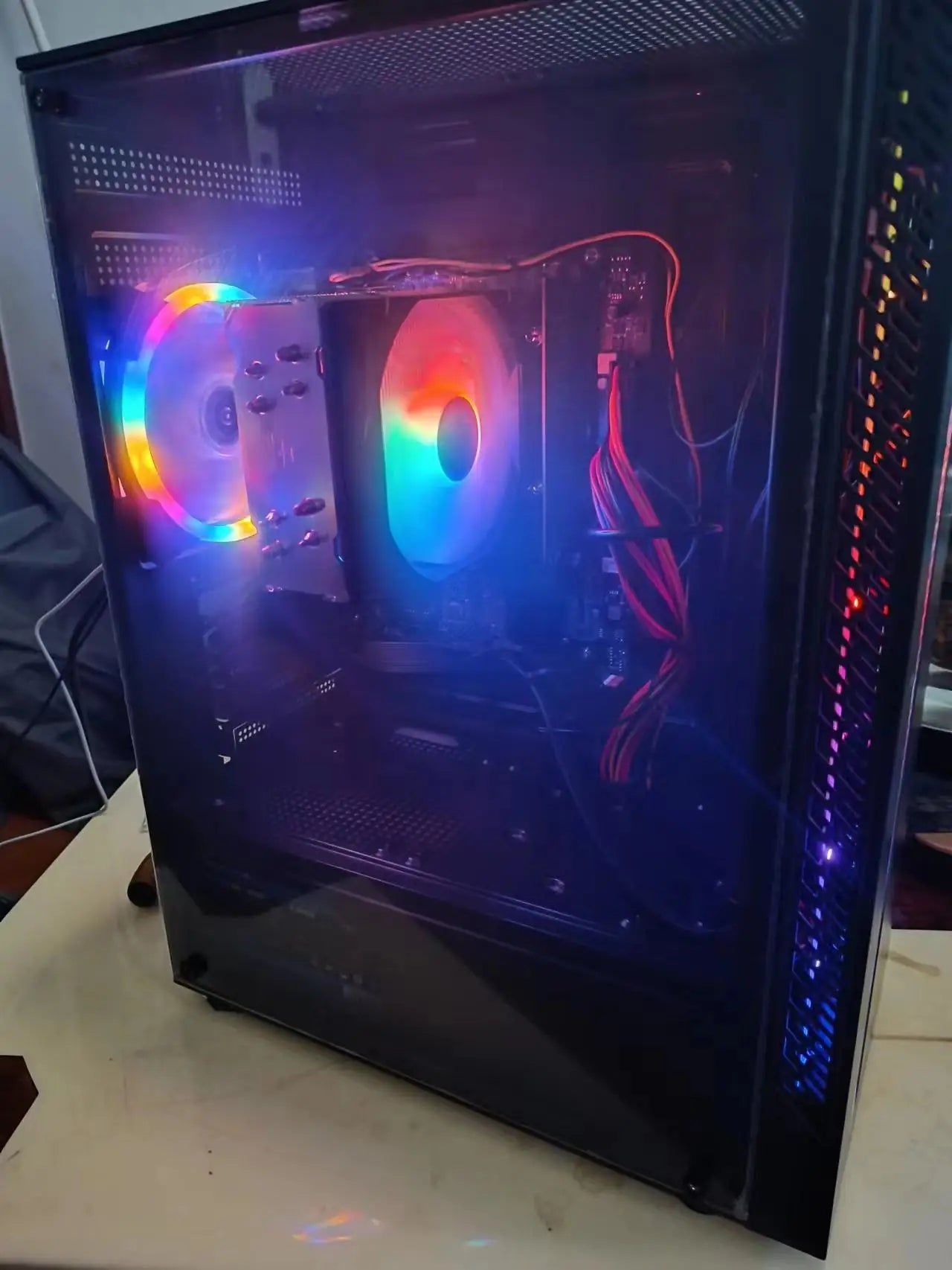 OEM Assembled Intel 12th Gen G6900 UHD710 Gaming PC Desktop Computer for Home Use with 16G RAM 512G SSD Monitor Application