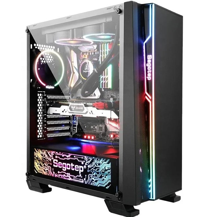Wholesale OEM Computer Workstation Game Calculator Monitor 21.5" Core I7-10700 Processor GTX 1660-6GB SSD HDD Desktop Pc