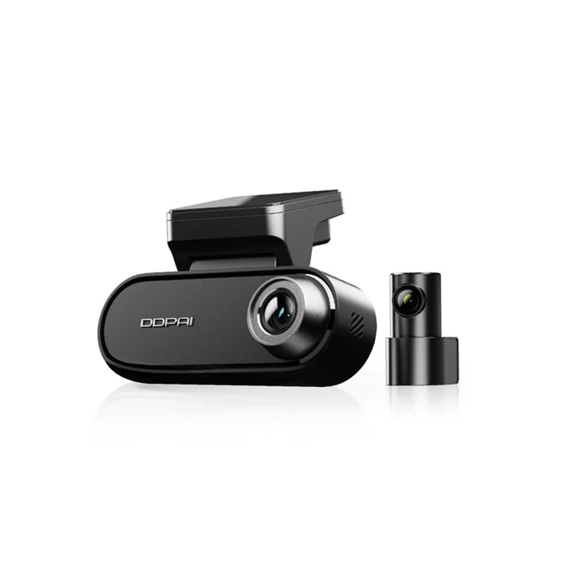 DDPAI N5 Dual Lens Car Black Box Dash Cam 4K Ultra HD Resolution LCD Screen Bluetooth Night Vision Front Rear Recording Black