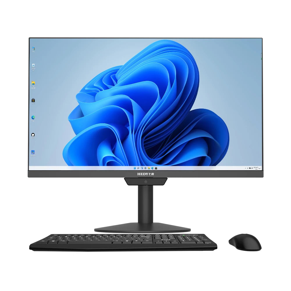 All in One Computer Window10 8g Ram 512 Gb Ssd  Wifi 24 Inch Monoblock Gaming Pc Office Desktop All-in-one Pc