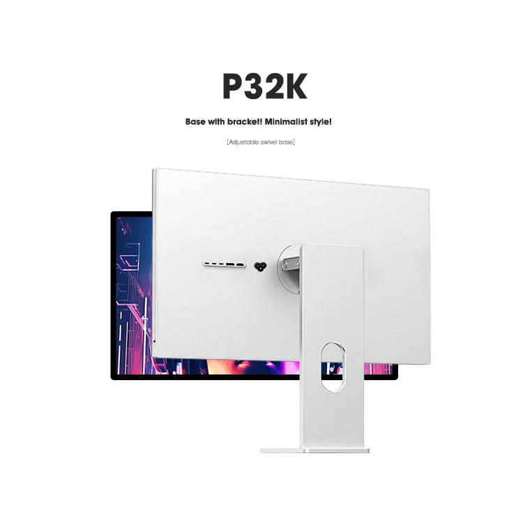 Kuycon 32 INCH Display 2K 4K 5K Resolution 144HZ Refresh LCD Monitors Gaming PC Desktop Monitor