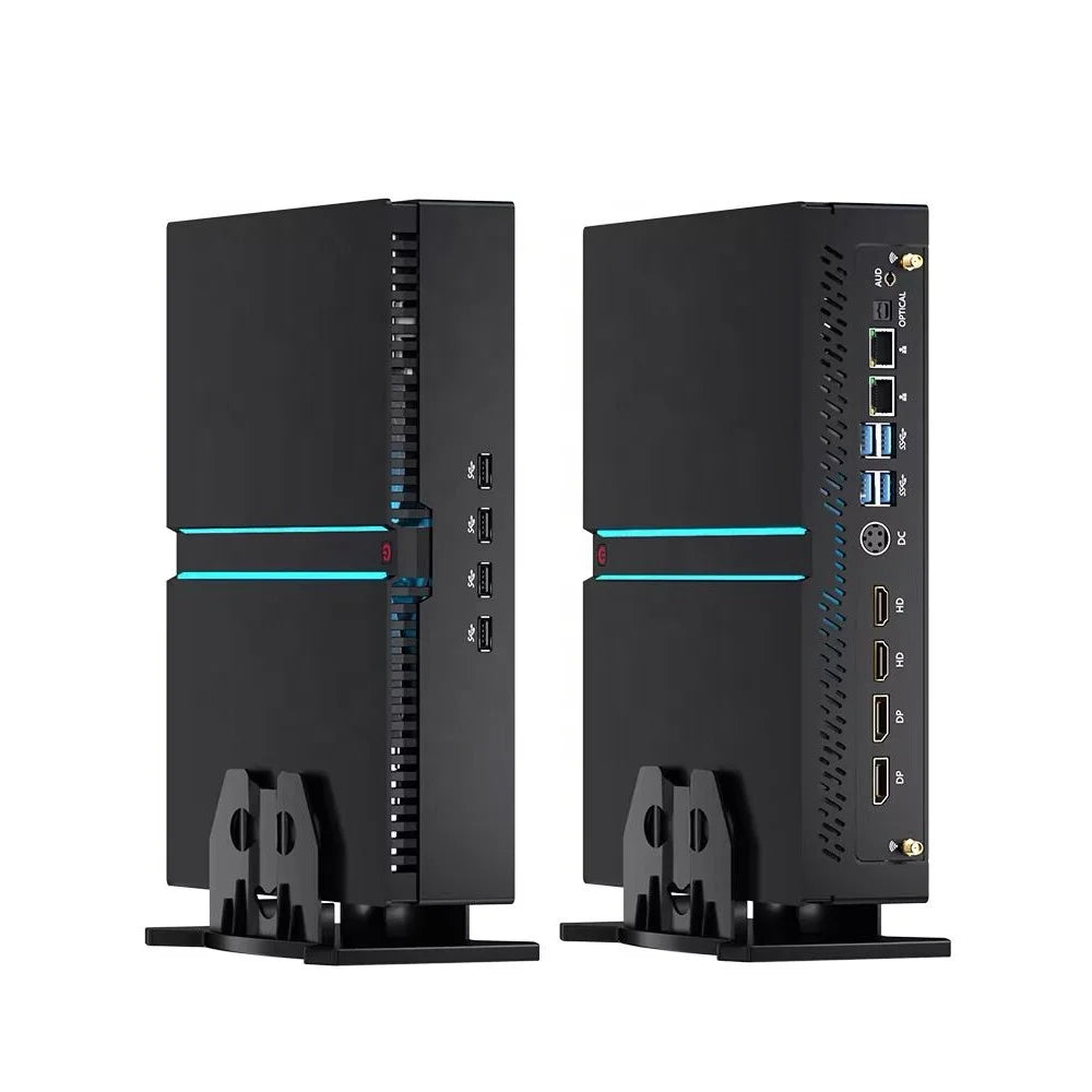 14Th Gen Gamer Mini PC I9 14900F I7 14700F RTX 4070 12G RTX4060Ti 8G 2xDDR5 2HD 2DP Liunx Gaming PC Desktop Computer WiFi6