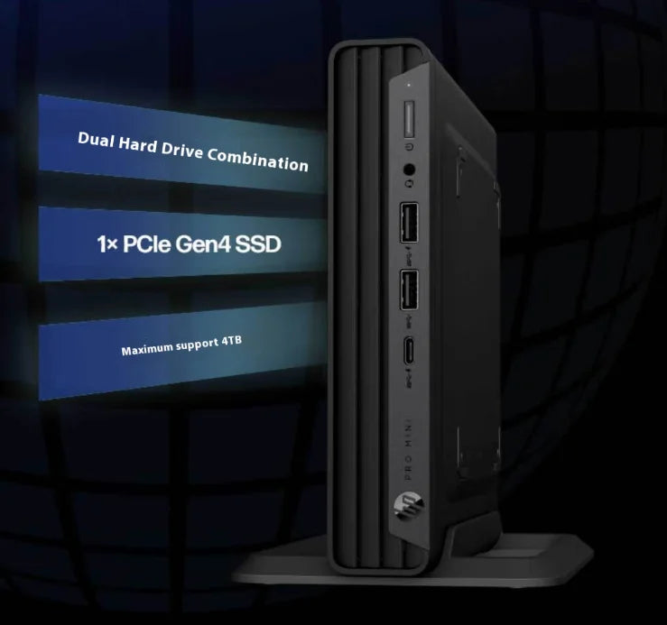 Wholesale H-p Pro Mini 400G9 DM | I3-13100T | 8G+512G | Comes with Antibacterial Key Mouse That Can Be Modified
