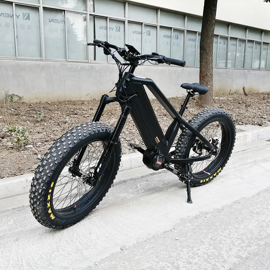 High Speed Fat Tire Wholesales Dual Battery Cycle 2024 E Bike 1000W  Fat Electric Bike 48V Adult Electric Bicycle