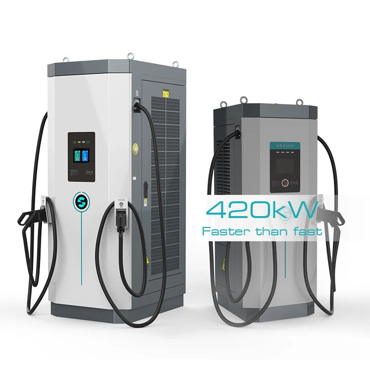 Grasen Level 3 HPC Ultra-fast Electric Car TUV Ev Dc Fast Charging Station 420kW EV Charger DC