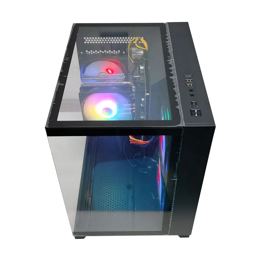 New Arrivals Custom Pc Gaming Atx Case Server Rgb Fan Led Desktop Computer Case Towers