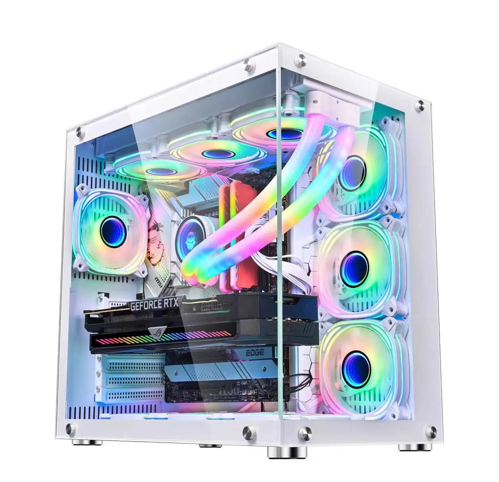 OEM High-End Gaming PC Desktop Computer with Custom AMD R7 7800X3D RTX 5080 16GB Graphics Card 1TB SSD