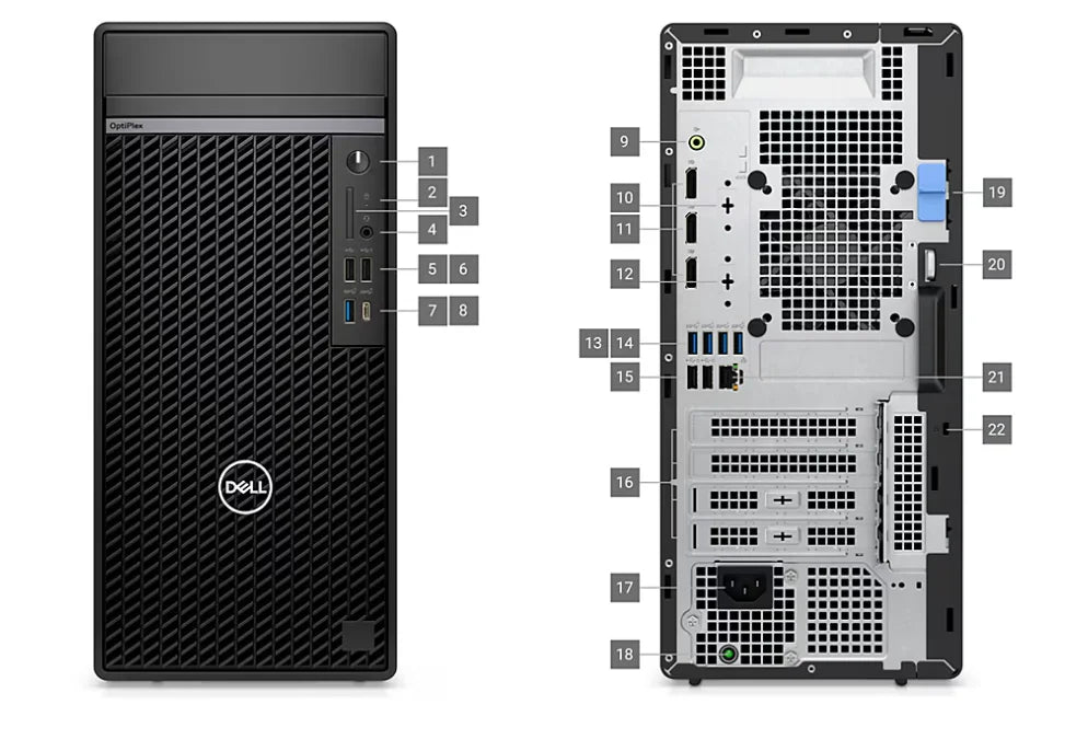 The Lowest Price in History Dell OptiPlex 7020MT Plus I7-14700 | 8GRAM 512GB SSD | No Optical Drive 500W Customizable