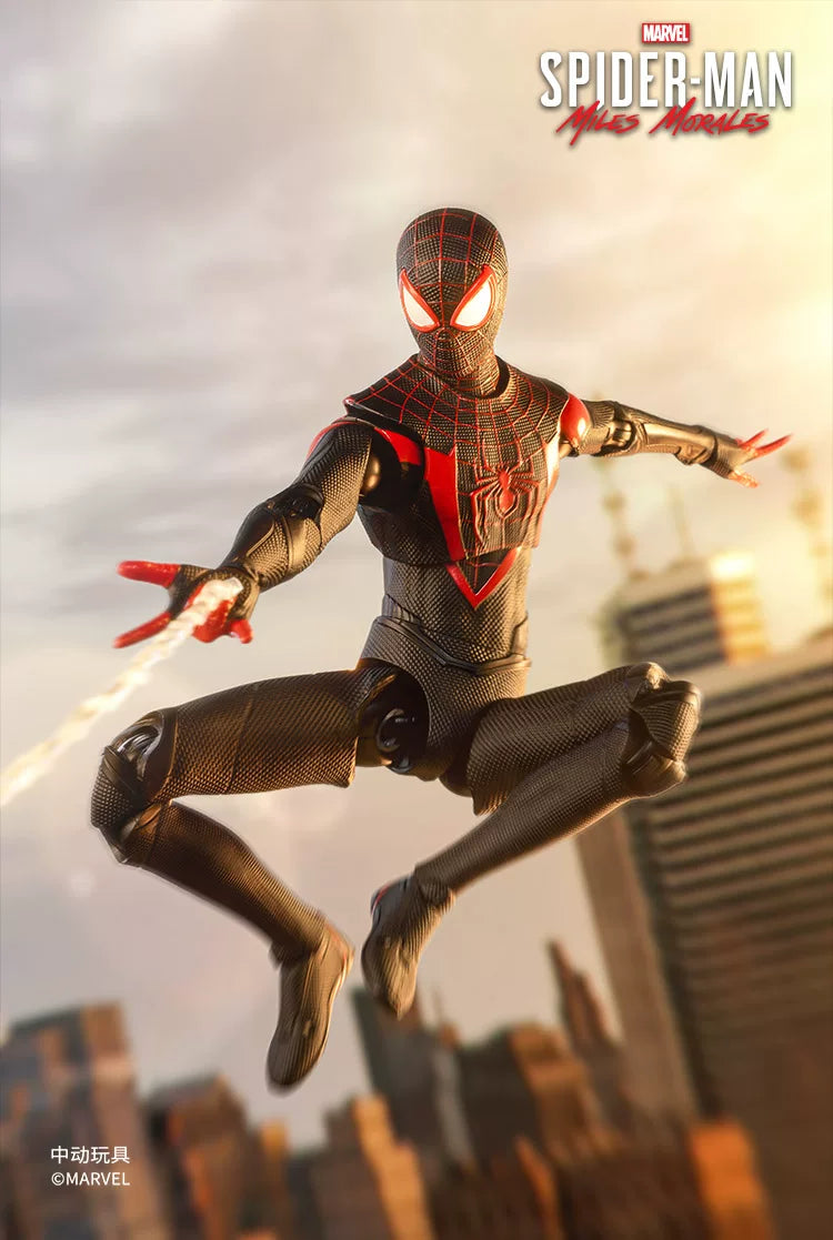 ZD TOY SpiderMan Series PS4 Game Spiderman SpiderMan Anti-OCK suit SpiderMan Velocity suit SpiderMan 2099 suit Miles Morales