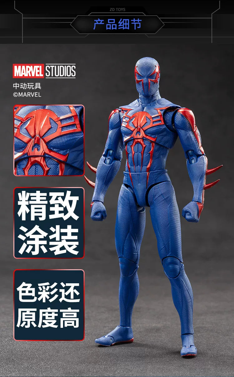 ZD TOY SpiderMan Series PS4 Game Spiderman SpiderMan Anti-OCK suit SpiderMan Velocity suit SpiderMan 2099 suit Miles Morales