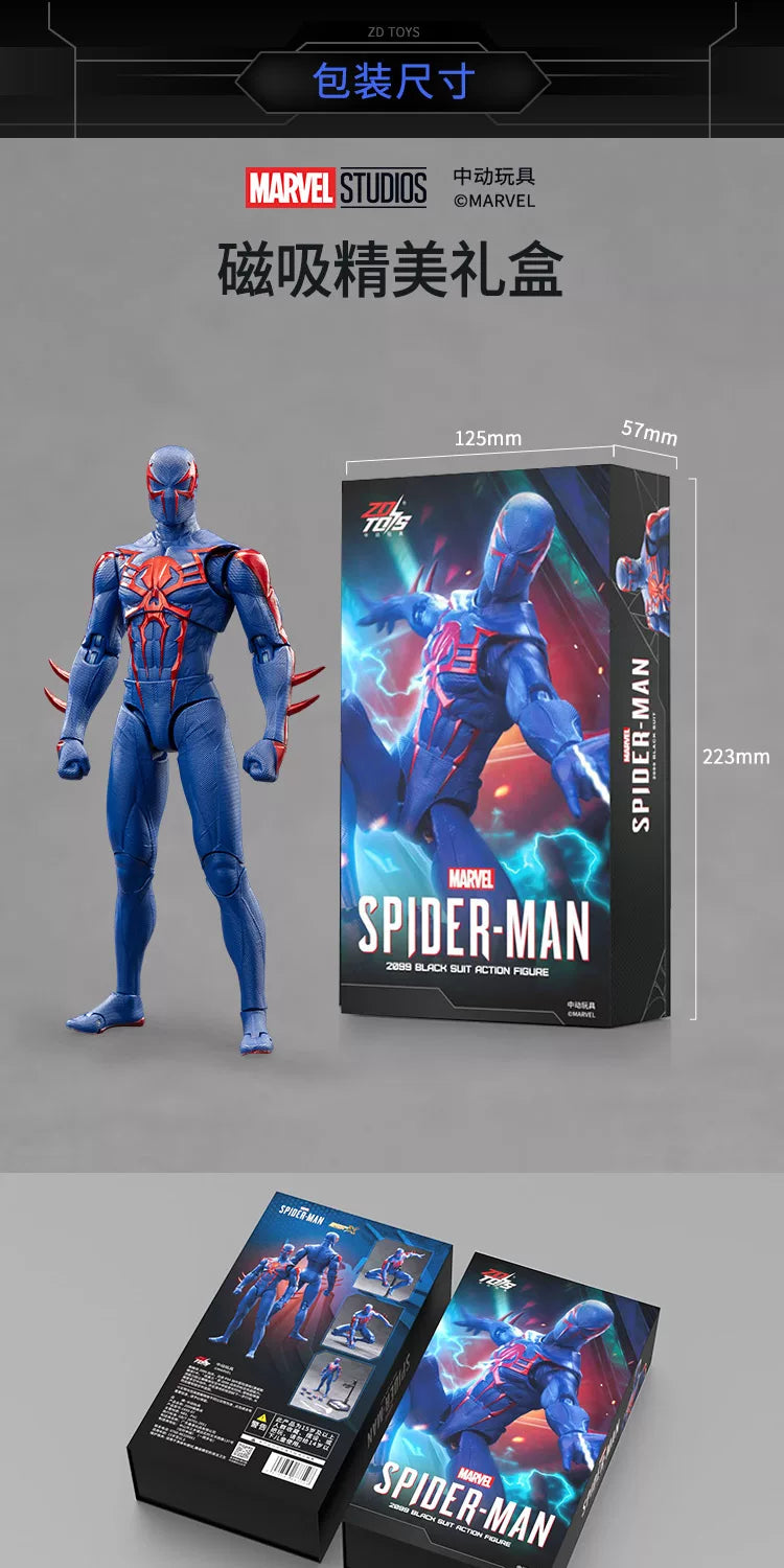 ZD TOY SpiderMan Series PS4 Game Spiderman SpiderMan Anti-OCK suit SpiderMan Velocity suit SpiderMan 2099 suit Miles Morales