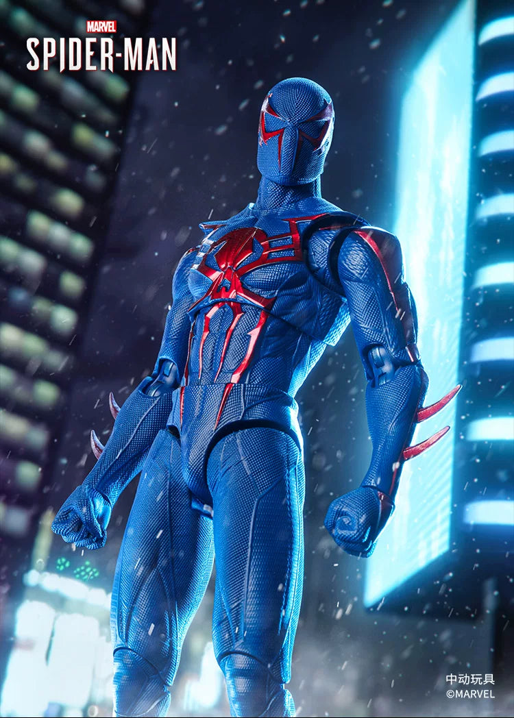 ZD TOY SpiderMan Series PS4 Game Spiderman SpiderMan Anti-OCK suit SpiderMan Velocity suit SpiderMan 2099 suit Miles Morales