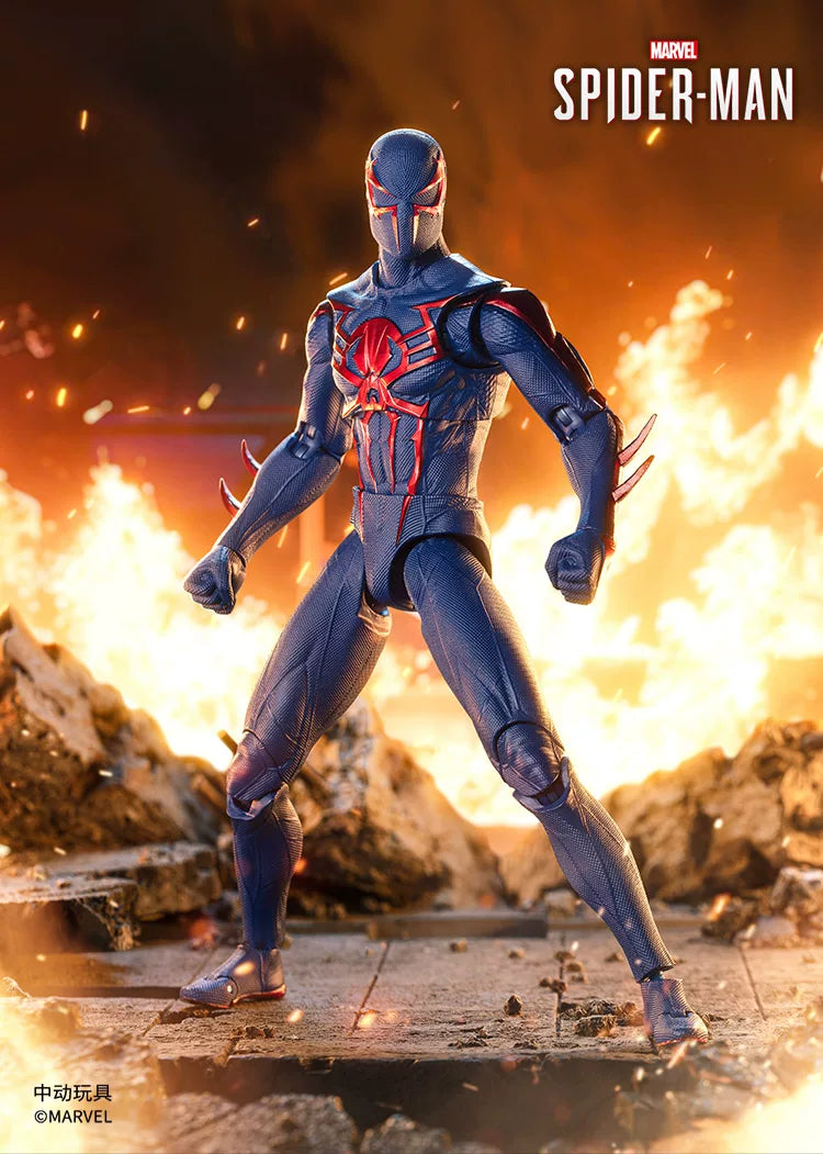 ZD TOY SpiderMan Series PS4 Game Spiderman SpiderMan Anti-OCK suit SpiderMan Velocity suit SpiderMan 2099 suit Miles Morales