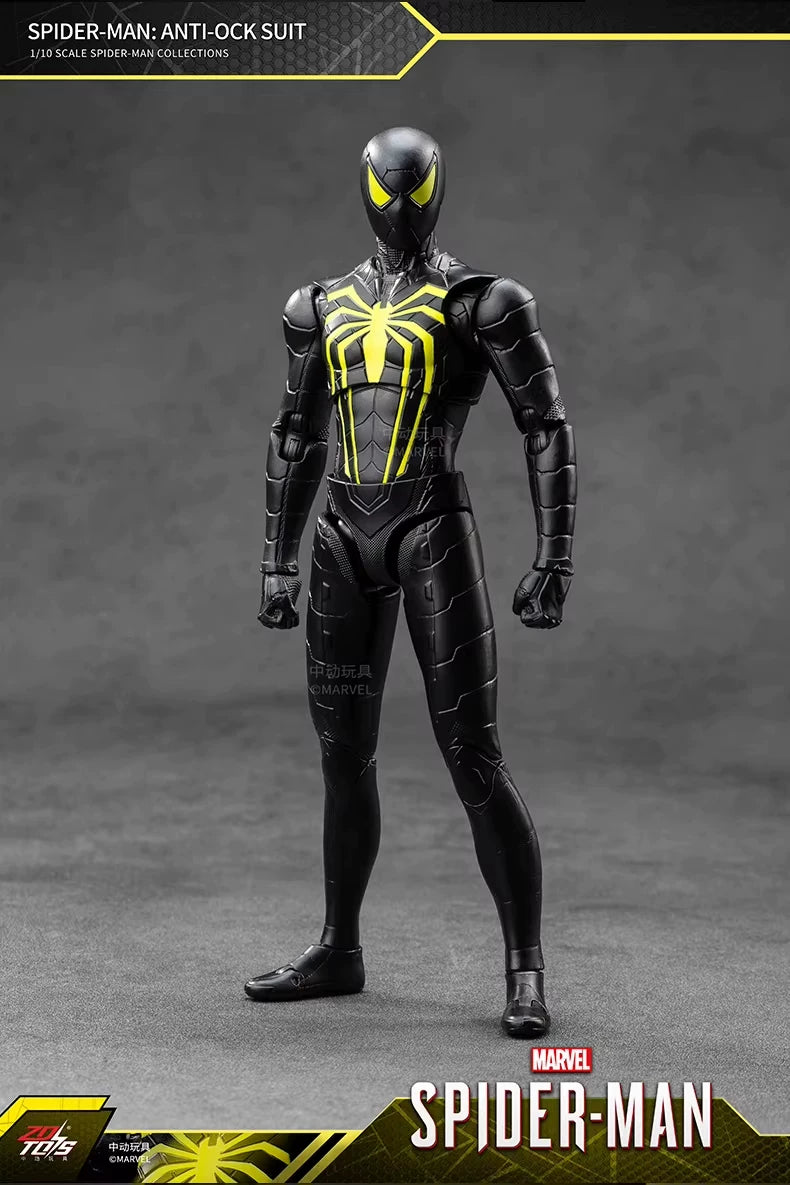 ZD TOY SpiderMan Series PS4 Game Spiderman SpiderMan Anti-OCK suit SpiderMan Velocity suit SpiderMan 2099 suit Miles Morales
