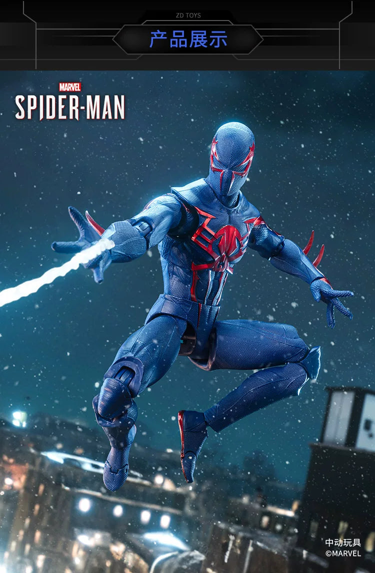 ZD TOY SpiderMan Series PS4 Game Spiderman SpiderMan Anti-OCK suit SpiderMan Velocity suit SpiderMan 2099 suit Miles Morales
