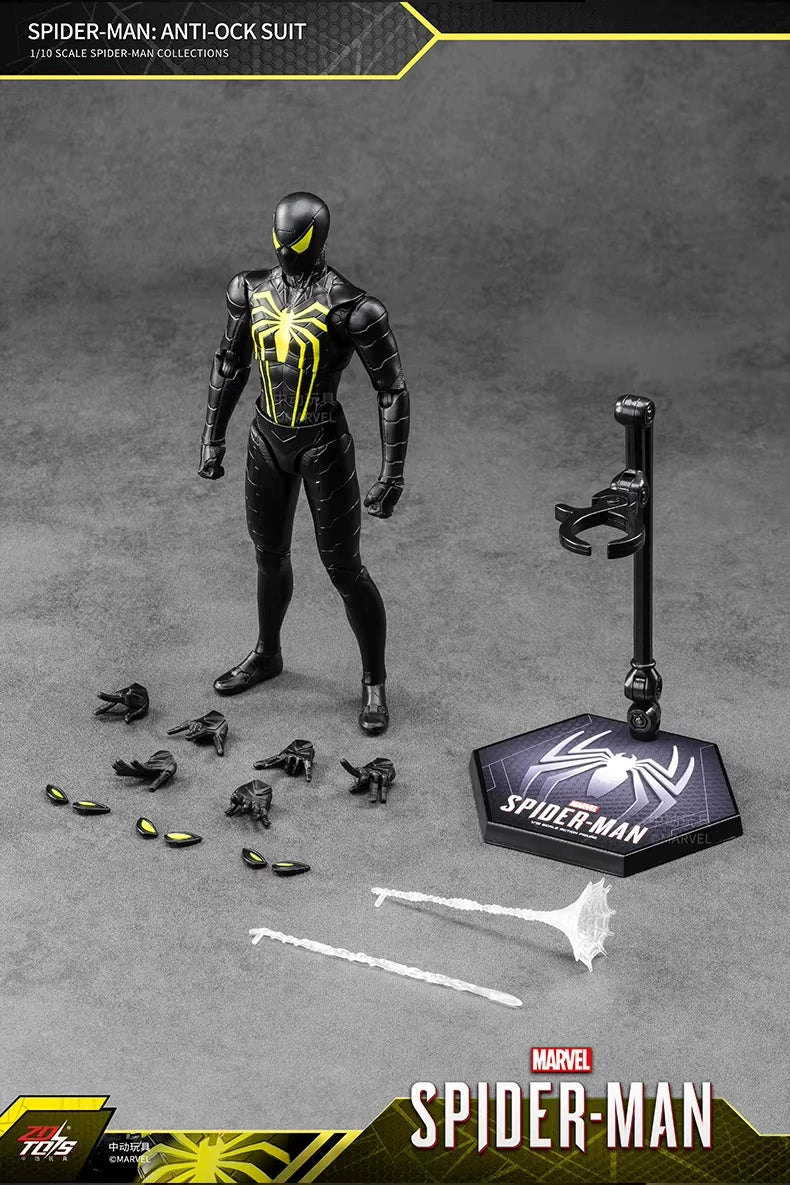 ZD TOY SpiderMan Series PS4 Game Spiderman SpiderMan Anti-OCK suit SpiderMan Velocity suit SpiderMan 2099 suit Miles Morales