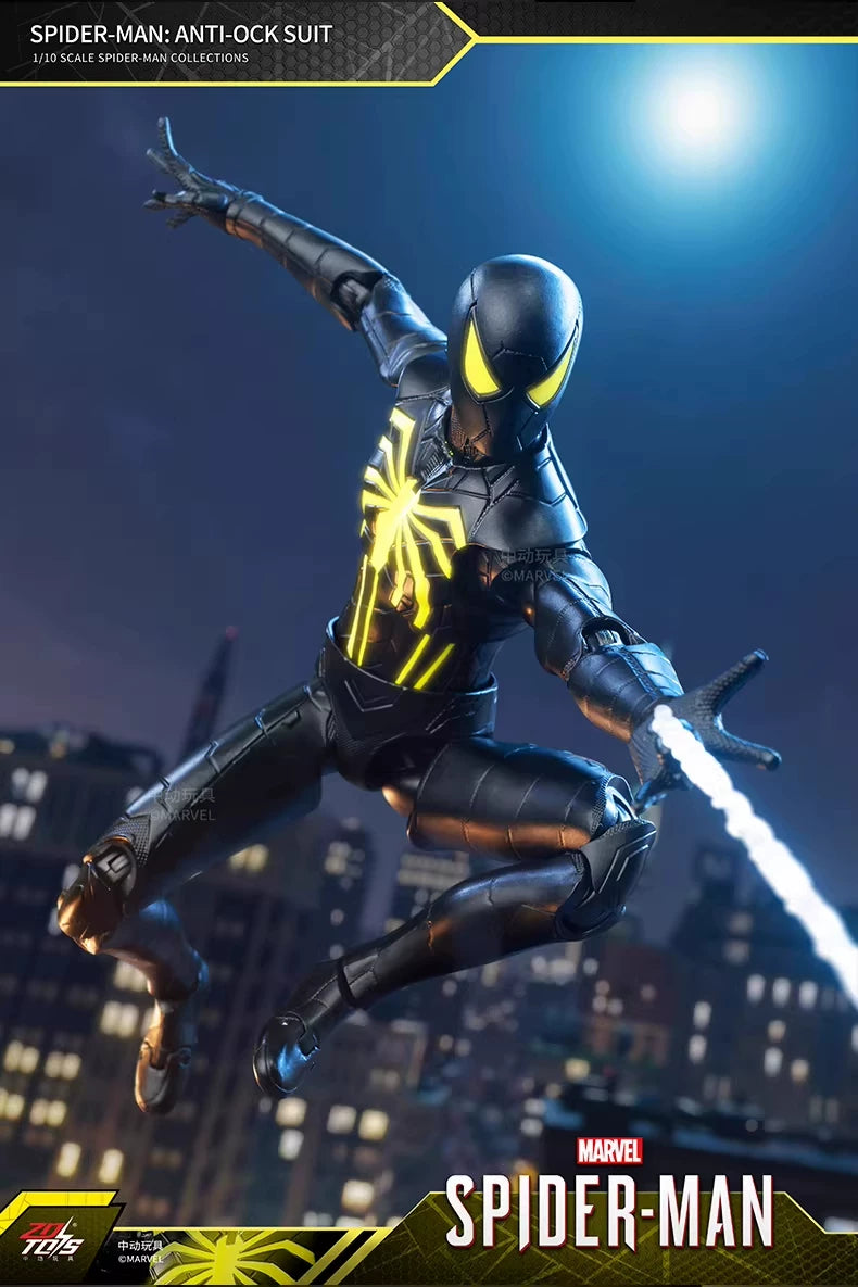 ZD TOY SpiderMan Series PS4 Game Spiderman SpiderMan Anti-OCK suit SpiderMan Velocity suit SpiderMan 2099 suit Miles Morales