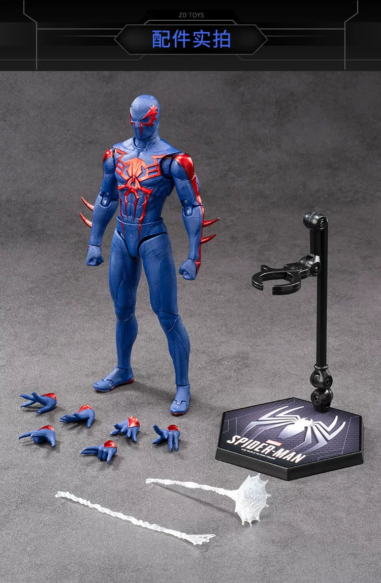 ZD TOY SpiderMan Series PS4 Game Spiderman SpiderMan Anti-OCK suit SpiderMan Velocity suit SpiderMan 2099 suit Miles Morales