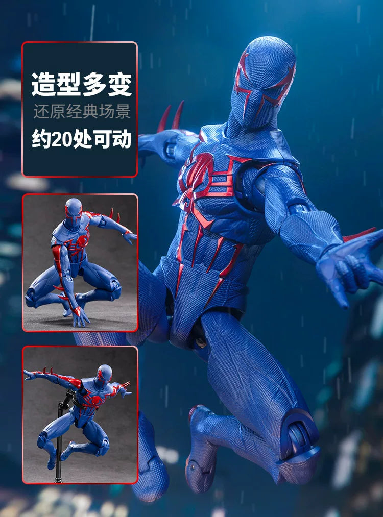 ZD TOY SpiderMan Series PS4 Game Spiderman SpiderMan Anti-OCK suit SpiderMan Velocity suit SpiderMan 2099 suit Miles Morales