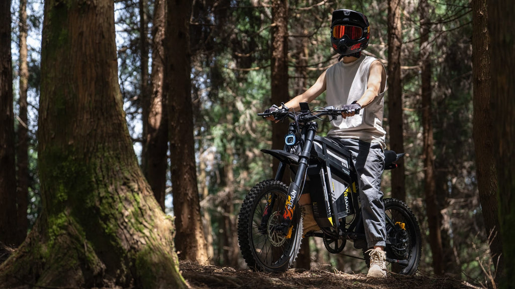 COSWHEEL R6000 Adults Electric Bike 7000W 60V30AH li-ion Battery 88km/h E-Bike with Dual Suspension, Hydraulic Brakes, Off-Road Tires