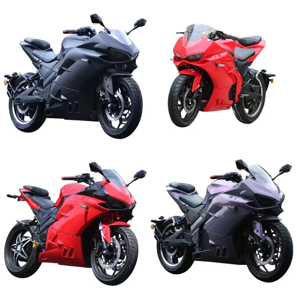 2026 New electric motorcycle high performance 5000W maximum speed 120km/h 72V  lithium battery racing