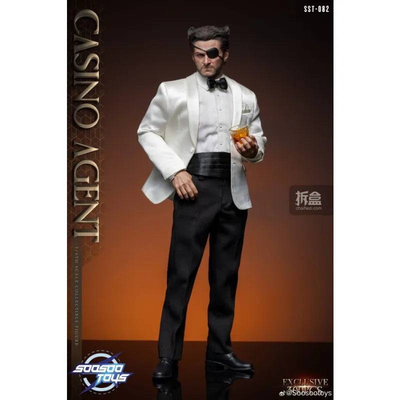 SOOSOOTOYS Genuine Casino Wolf Wolverine Wolf Uncle 1/6 Mobile Doll IRON WARRIOR Movable Finished Product Model Collection