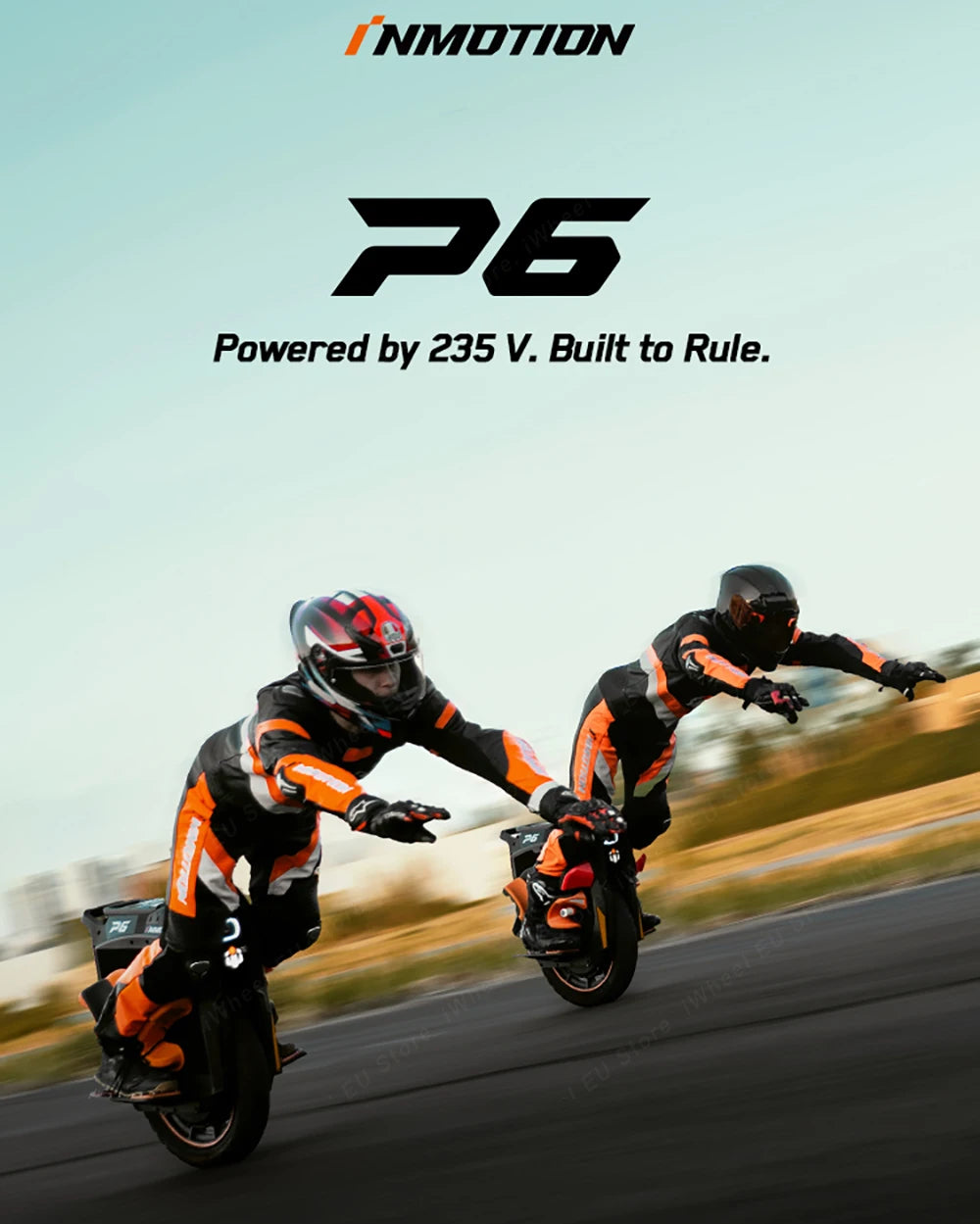 Original Inmotion P6 235V 4200Wh High-capacity Battery 6000W Motor Power Top Speed 150km/h New Version Inmotion P6 E Wheel