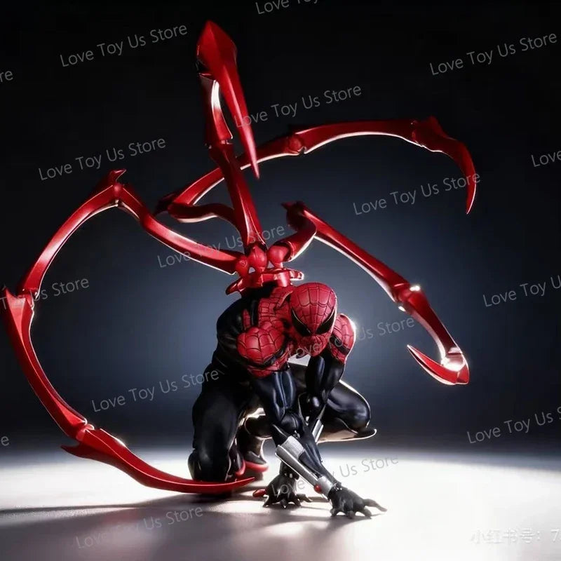 Hot Mess Toys Superior Spider-Man Doctor Octopus in Peter Parker Body  Anime Action Figure Gift