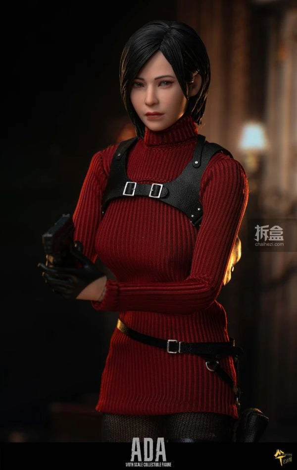 MT TOYS 1 \ 6 Action Figure Series Leon Scott Kennedy\Ada Wang Cheongsam Version Anime Action Figure Model Toys Movable Model