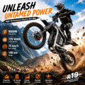 Electric Dirt Bike for Adults 9000W Motor Electric Motorcycle New In 50 MPH High-Speed E-bike Battery 72V 40AH Off-Road E Bike