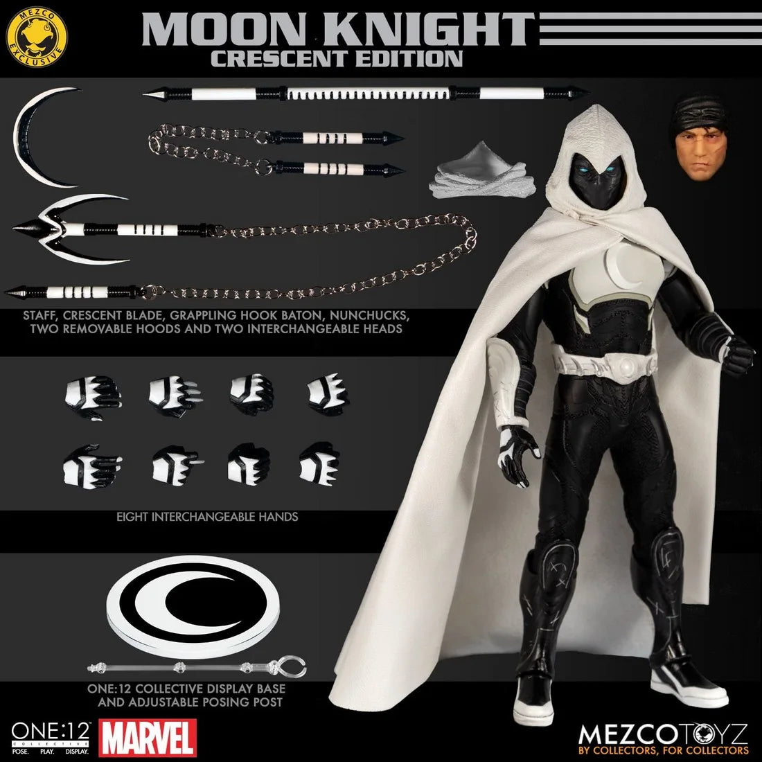 Golden Standard Mezco Original 1/12 Finished Product Movable Exquisite Figurine Marvel Anime Toys Model Festival Gift for Boys